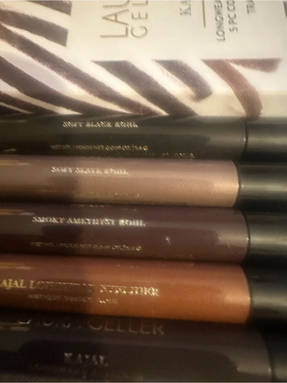 Laura Geller Kajal Longwear Eyeliner Set - Brown & Black